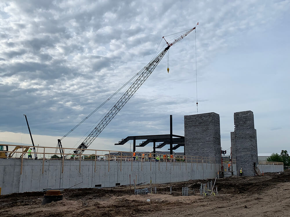Wichita Baseball Stadium Build