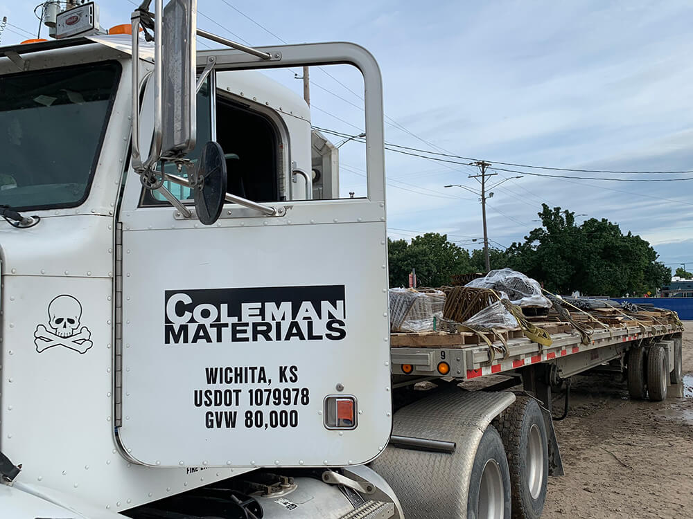 Coleman Materials Truck
