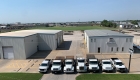 Row of Trucks at Coleman Materials Headquarters